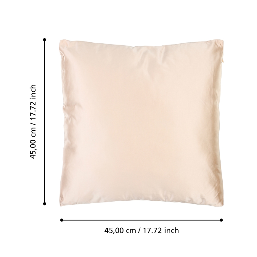 Eglo 420275 - Dekorační polštář KYONAN 45x45 cm růžová