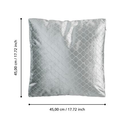 Eglo 420283 - Dekorační polštář SINGU 45x45 cm šedá