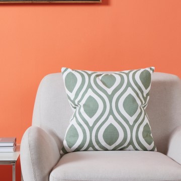 Eglo 420294 - Dekorační polštář CHEVERY 45x45 cm zelená