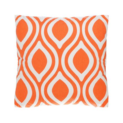 Eglo 420295 - Dekorační polštář CHEVERY 45x45 cm oranžová