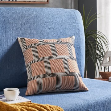 Eglo 420308 - Dekorační polštář CHEVERY 45x45 cm hnědá