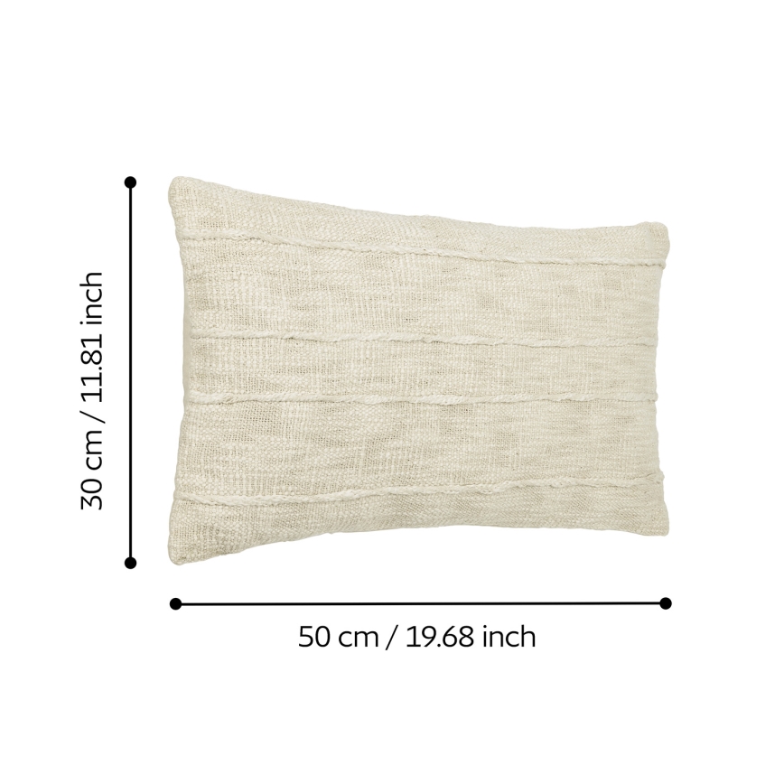 Eglo 420336 - Dekorační polštář SHILABO 50x30 cm béžová