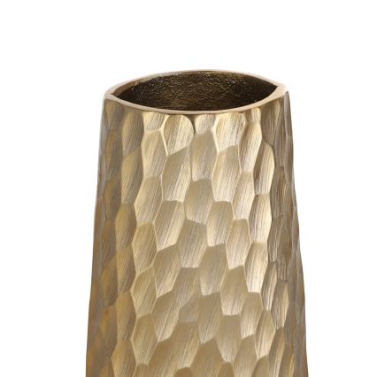 Eglo - Kovová váza 40,5x14 cm zlatá