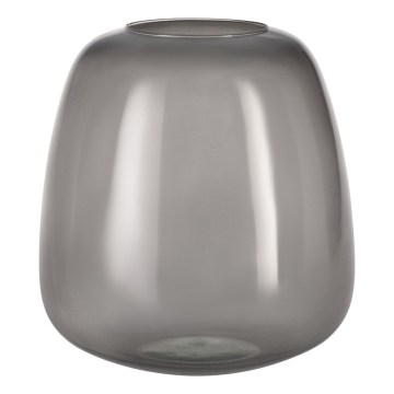 Eglo 421081 - Skleněná váza DELNITE 24,5x23 cm černá/kouřová