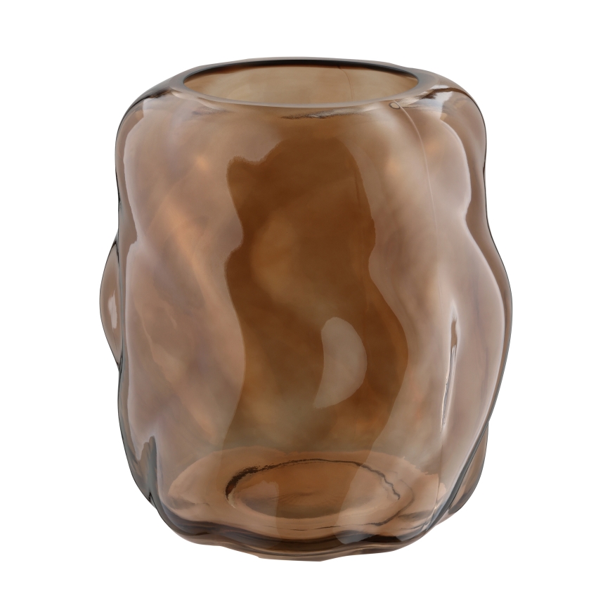 Eglo 421238 - Skleněná váza MAROSAVA 23x20 cm hnědá/kouřová