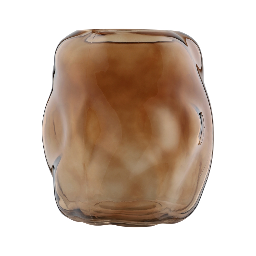 Eglo 421238 - Skleněná váza MAROSAVA 23x20 cm hnědá/kouřová