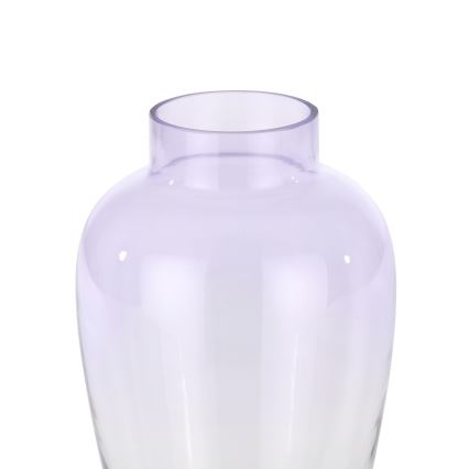 Eglo 421356 - Skleněná váza KENYASI 27x15,5 cm fialová