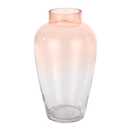 Eglo 421357 - Skleněná váza KENYASI 27x15,5 cm růžová