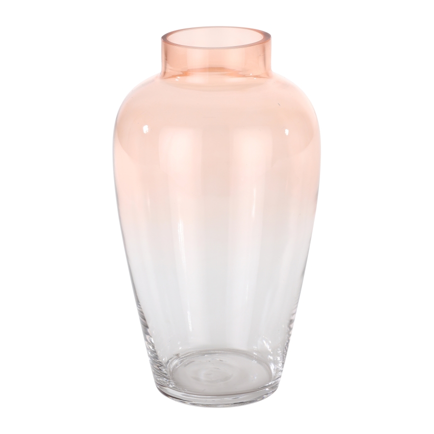 Eglo 421357 - Skleněná váza KENYASI 27x15,5 cm růžová