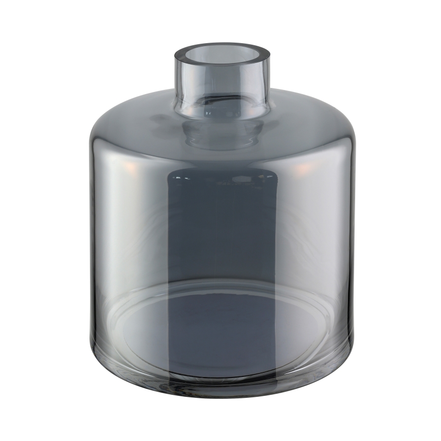 Eglo 421385 - Skleněná váza NABAS 24,5x21 cm černá/kouřová