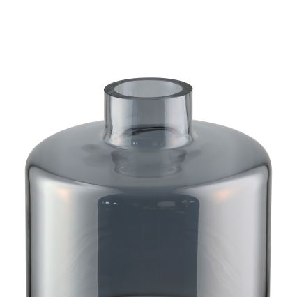 Eglo 421385 - Skleněná váza NABAS 24,5x21 cm černá/kouřová