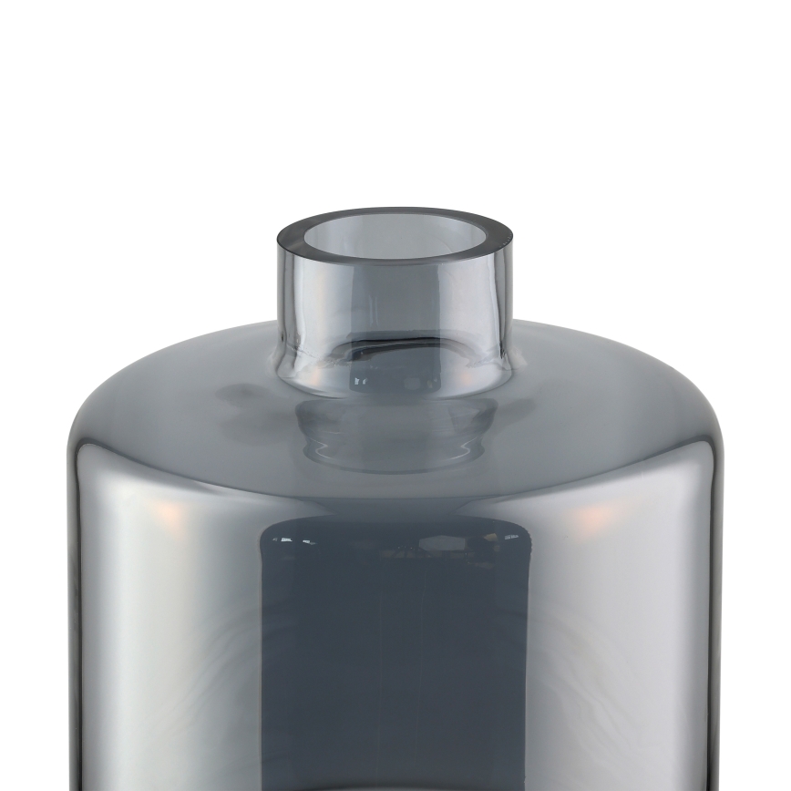 Eglo 421385 - Skleněná váza NABAS 24,5x21 cm černá/kouřová