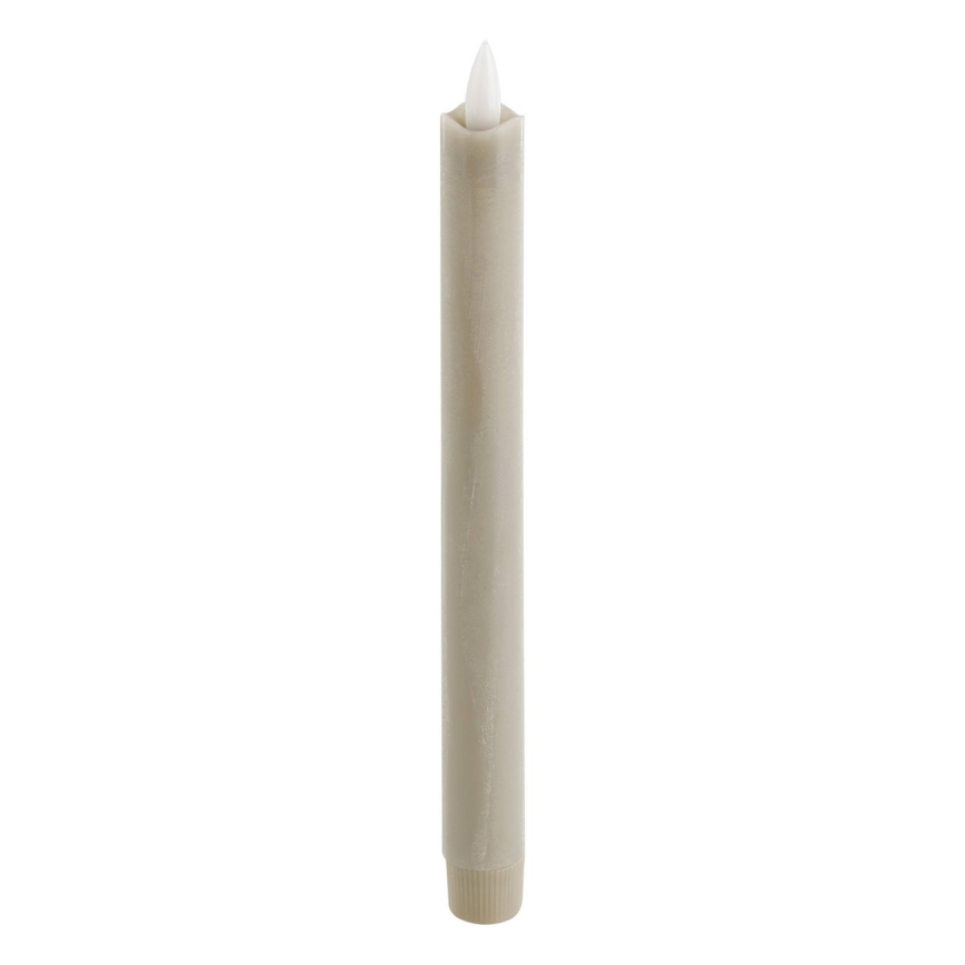 Eglo - SADA 2x LED Svíčka LED/1xAAA 24,5 cm béžová