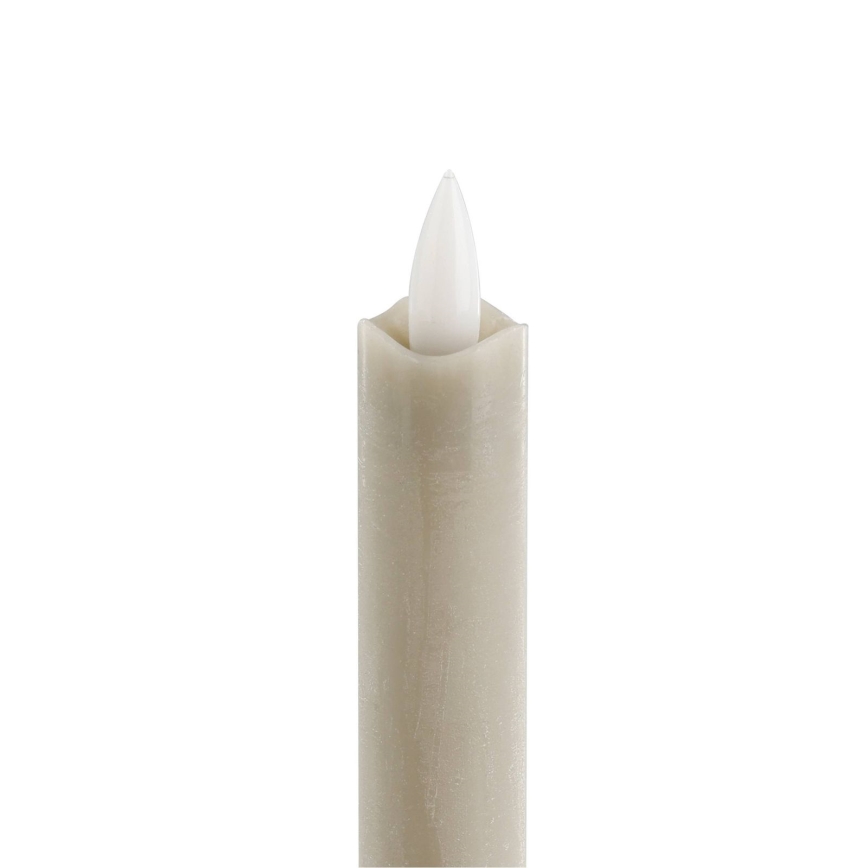 Eglo - SADA 2x LED Svíčka LED/1xAAA 24,5 cm béžová