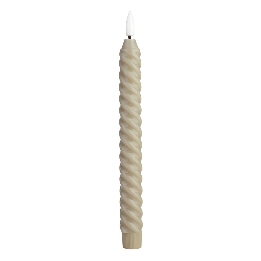 Eglo - SADA 2x LED Svíčka LED/1xAAA 24,5 cm béžová