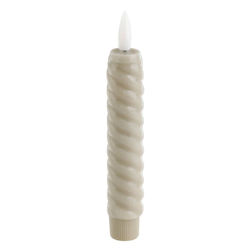 Eglo - SADA 2x LED Svíčka LED/1xAAA 15 cm béžová