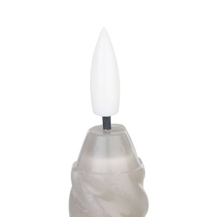 Eglo - SADA 2x LED Svíčka LED/1xAAA 25 cm šedá