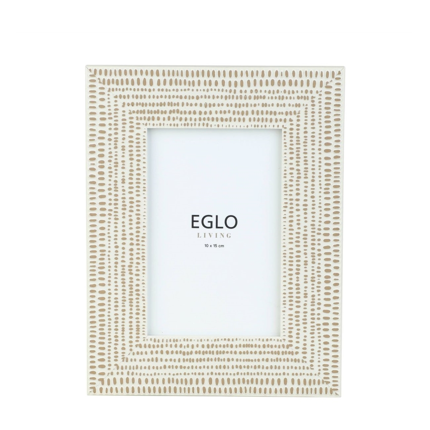 Eglo - Fotorámeček 10x15 cm krémová