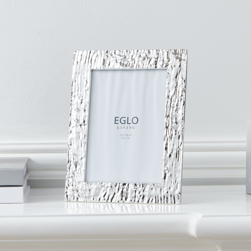 Eglo 423222 - Fotorámeček BUGRINO 13x18 cm stříbrná