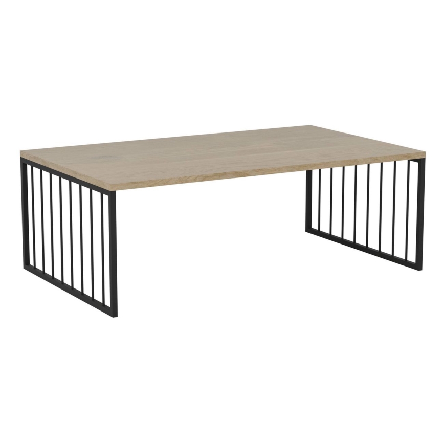 Eglo 424801 - Konferenční stolek AUKSIDE 53,5x100 cm hnědá/černá