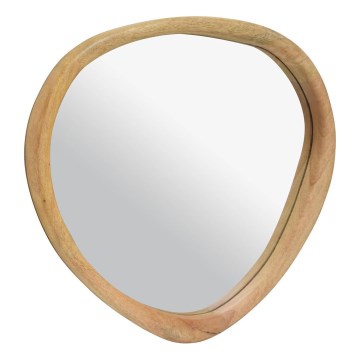 Eglo 425006 - Nástěnné zrcadlo BANI 39x39,5 cm hnědá