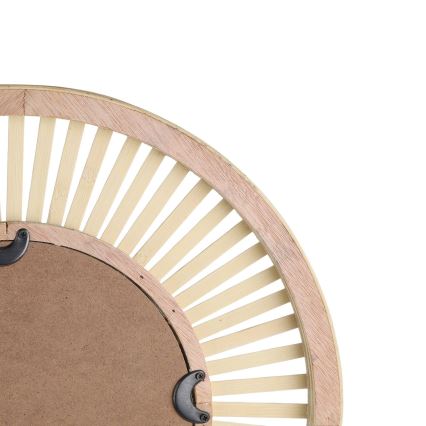 Eglo 425037 - Nástěnné zrcadlo MITSUKE pr. 40 cm bambus