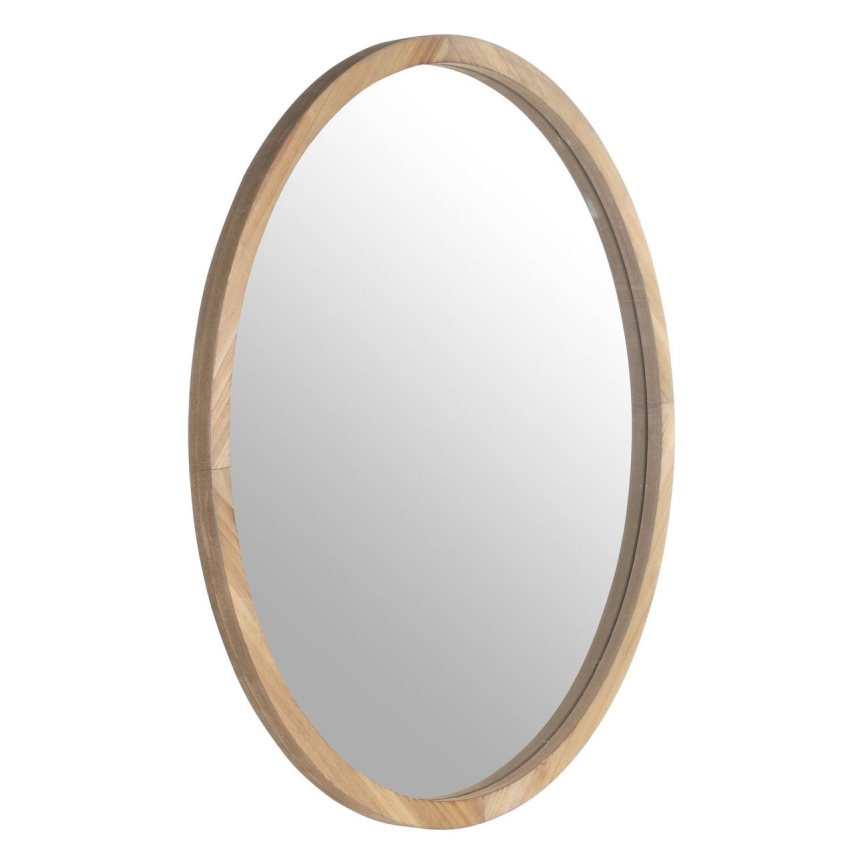 Eglo - Nástěnné zrcadlo pr. 70 cm hnědá
