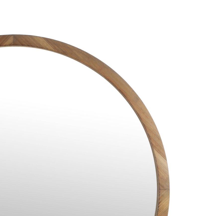 Eglo - Nástěnné zrcadlo pr. 70 cm hnědá