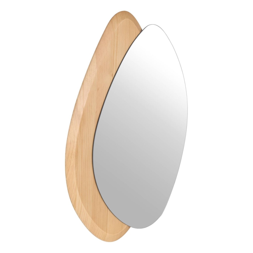 Eglo 425049 - Nástěnné zrcadlo LIOMA 68x48 cm jedle/béžová