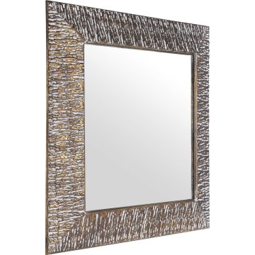 Eglo 425075 - Nástěnné zrcadlo TOAMASINA 70x70 cm bronzová