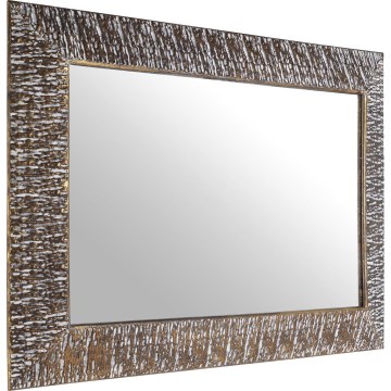 Eglo 425076 - Nástěnné zrcadlo TOAMASINA 100x70,5 cm bronzová