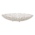 Eglo 427488 - Dekorační mísa KIMITSU pr. 45 cm stříbrná