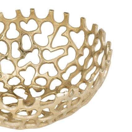 Eglo - Dekorační podnos pr. 20,5 cm zlatá