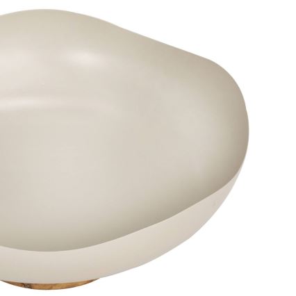 Eglo - Dekorační podnos pr. 25 cm béžová