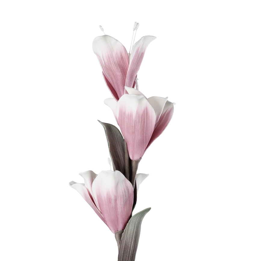 Eglo - Umělá květina 85 cm růžová