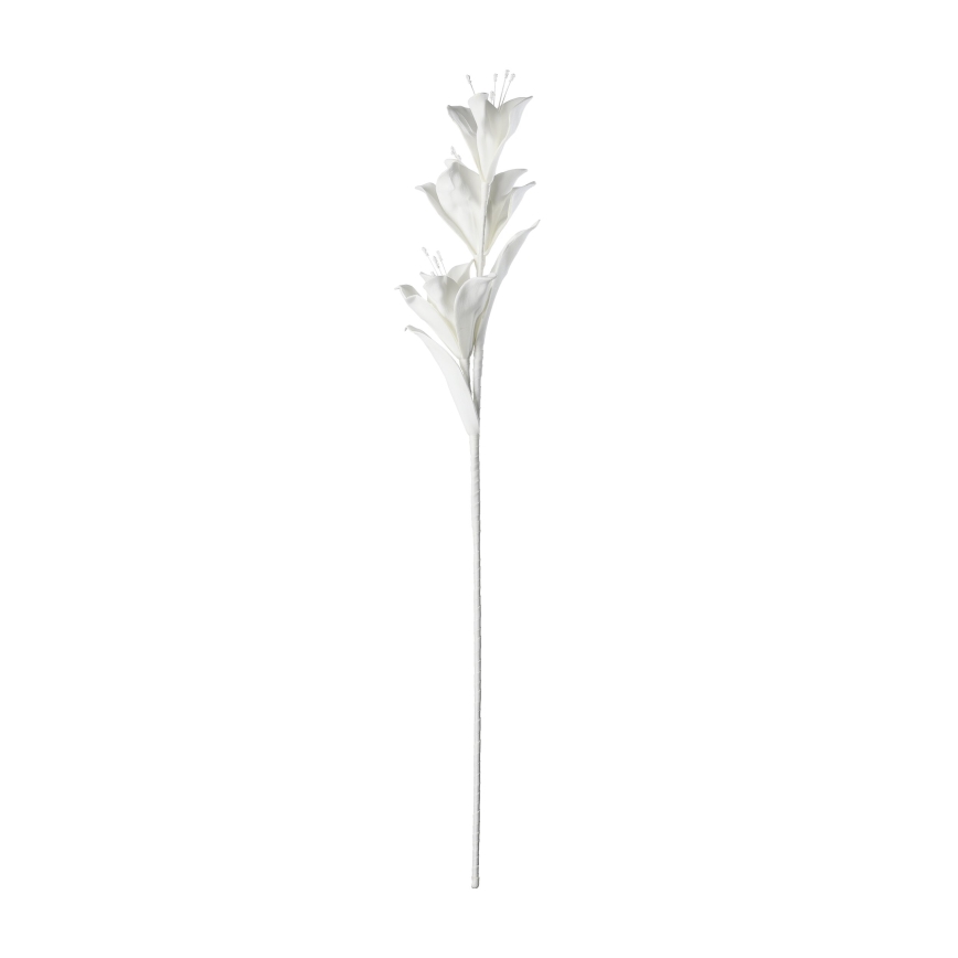 Eglo - Umělá květina 85 cm bílá