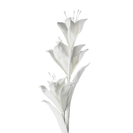 Eglo - Umělá květina 85 cm bílá