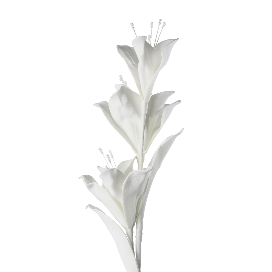 Eglo - Umělá květina 85 cm bílá
