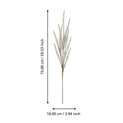 Eglo - Umělá květina 75 cm zlatá