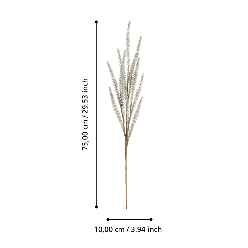 Eglo - Umělá květina 75 cm zlatá