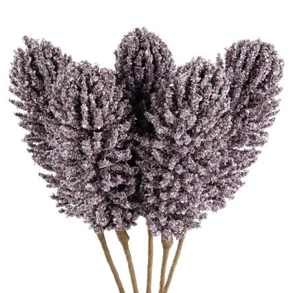 Eglo - Umělá květina 30 cm fialová