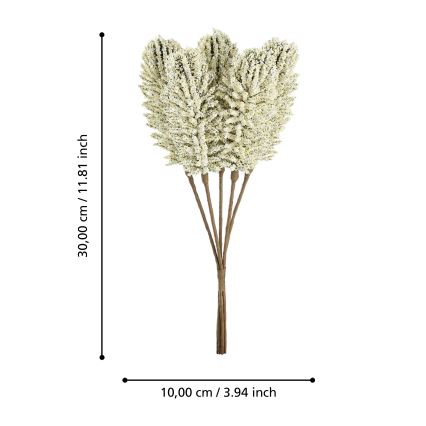 Eglo - Umělá květina 30 cm žlutá