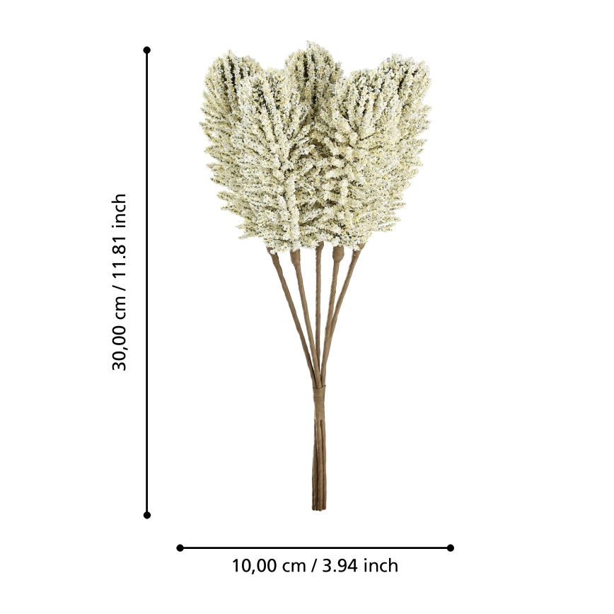 Eglo - Umělá květina 30 cm žlutá