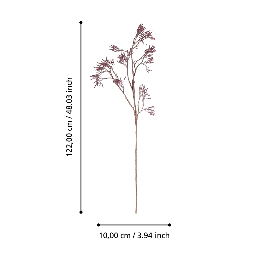 Eglo - Umělá květina 122 cm fialová