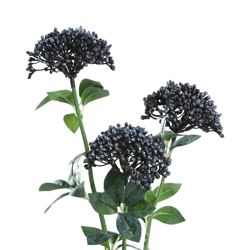 Eglo - Umělá květina 56 cm modrá/zelená