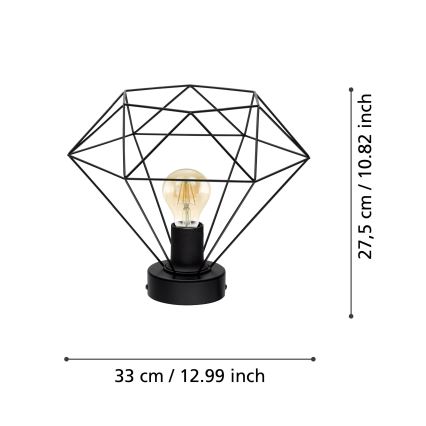 Eglo - Přisazený lustr 1xE27/60W/230V