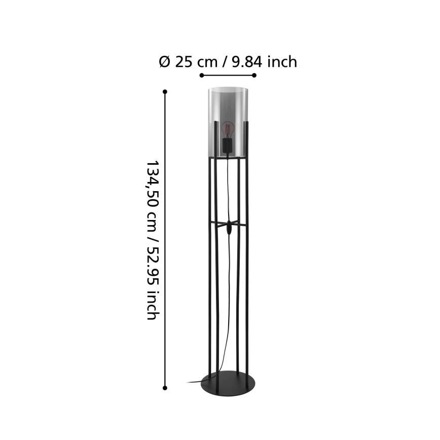 Eglo - Stojací lampa 1xE27/60W/230V