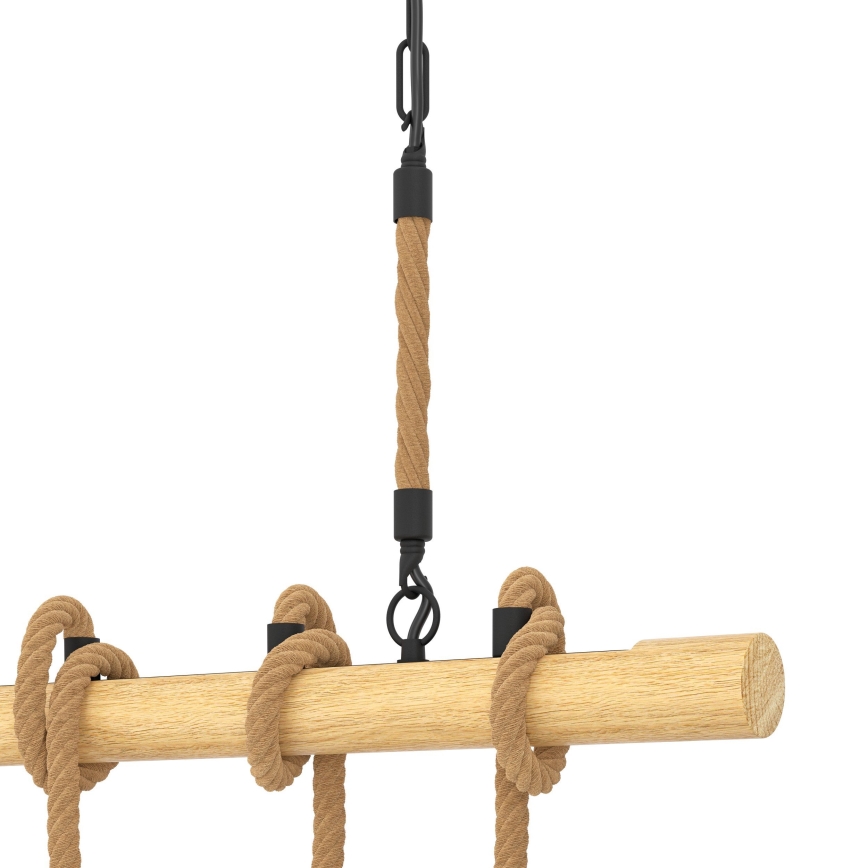 Eglo 43318 - Lustr na řetězu YOUNGSTOWN 4xE27/40W/230V