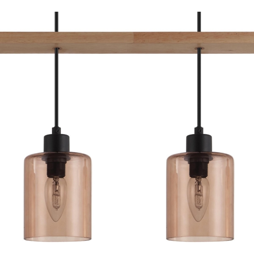 Eglo - Lustr na lanku 4xE14/40W/230V