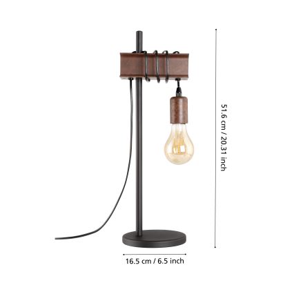 Eglo - Stolní lampa 1xE27/10W/230V